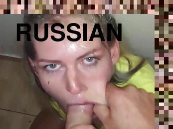 Russian Teen obsessed With Rough Sex