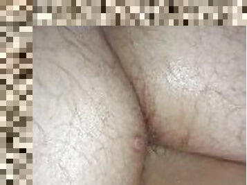 BBW Fisting Hubby's Tight Ass for the First Time