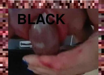 Cd slut sucking black cock