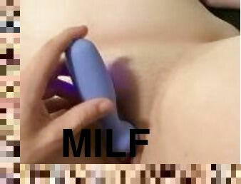 Big Tit Milf Squirts with vibrator
