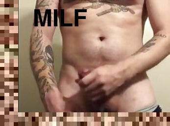 Tatted Guy Strips And Jerks Off Till He Cums