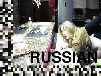 Russian Adult Teenagers Homemade Hard Kitchen Sex