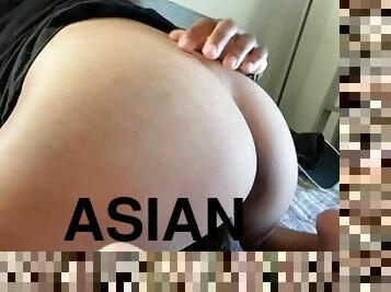 asiatisk, røv, fisse-pussy, amatør, skønheder, blandede-racer, hjemmelavet, creampie, røv-booty, snæver