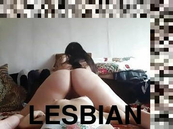 orgasme, fisse-pussy, lesbisk, sperm, brunette