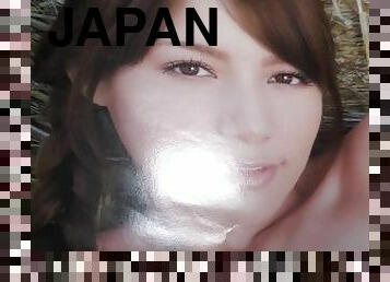 spermos-šūvis, pornožvaigždė, japonai, bukkake, solo