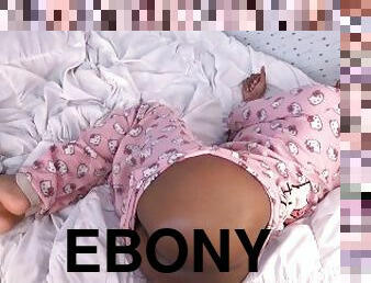 melns-ebony, aptaustīšana, netīrs, meita, pakaļa-butt