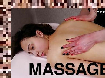 Guzy Cabrera Back Oil Massaged By A Babe