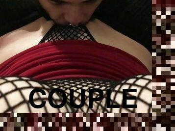 {HER POV} Pull Panties to the side. Eat. Fuck. Cum