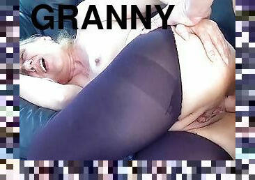 first anal for 85 years old granny