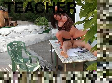 English Teacher Screw Her Student In Mallorca