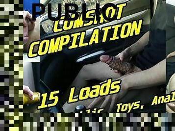 Cumshot Compilation #4 - 15 Loads