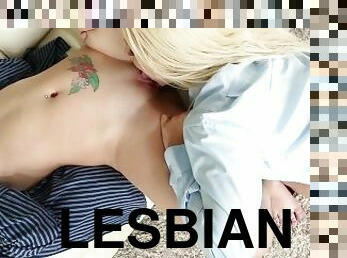 Two Sexy Lesbians Get Sensual And Passionate