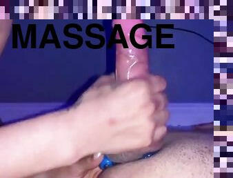 TRY NOT TO CUM Extreme Edging, Cock and Ball Strap PT 3 BIG CUMSHOT!