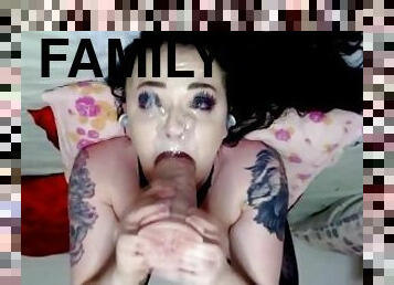 FUCK MY FACE DADDY THEN USE MY PUSSY! SLUT STEPDAUGHTER GETS USED FAMILY ROLEPLAY - Tanya Taboo