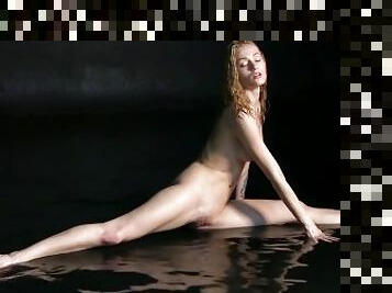 Hot Blonde Blue Eyed Teen Doused in Water - Full Video!