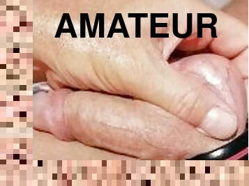 amatör, gay, ensam, kuk