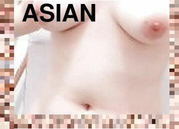 asiatique, orgasme, pisser, chatte-pussy, giclée, amateur, babes, ados, solo