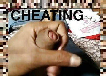Hard Fucking masturbation Cheating on Wife Cum Shot On Chair