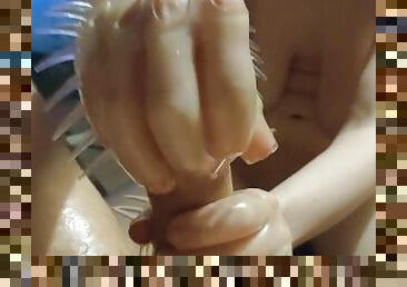 Tendril Glove Handjob - Cum Inside Glove Cumplay