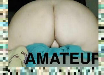 masturbaatio, orgasmi, amatööri, milf, isot-upeat-naiset, ratsastus, dildo, soolo