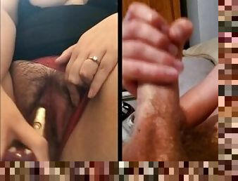 Me and my Girlfriend cam Masturbating