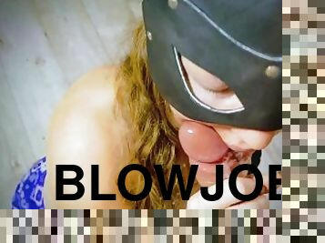 Giving blowjob to my neighbor