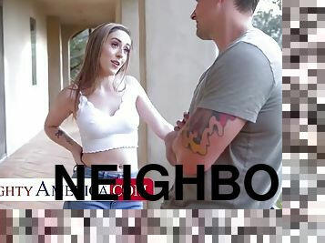 Brookie Blair makes out with her neighbor