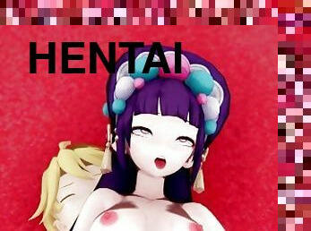 Yun Jin Genshin Impact 3D HENTAI Part 6/6