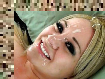 30 Huge Creamy Facial Cumshots!