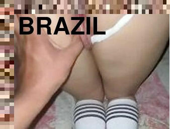 traseiros, cona-pussy, pénis-grande, adolescente, brasil, pov, realidade, pénis