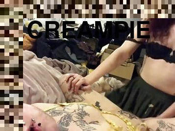 MTF X FTM Damien Adonis Fucked and Creampied