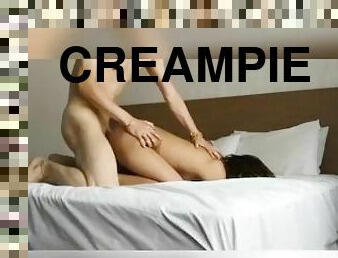 creampie an hotbabe college student