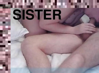 Step sister Freya Sinn Sucks Stepbrother