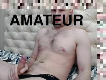 masturbation, amateur, énorme-bite, gay, maison, branlette, secousses, jeune-18, webcam, solo