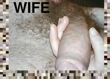 Wife milking my prostate!! Makes me cum so hard!