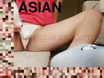 asian, pelancapan, syahwat, alat-kelamin-wanita, amateur, matang, main-dengan-jari, berahi, solo, filipina