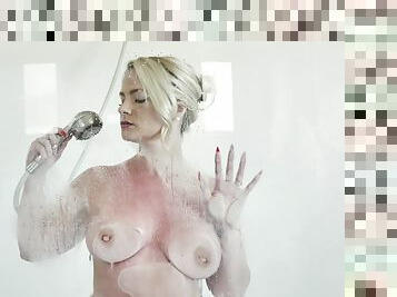 Merciless porn after a nice teaser under the shower