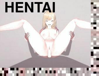 hentai, 3d, patung