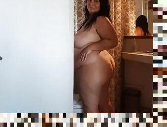 Making off in motel bbw