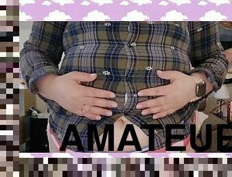 BELLY INFLATION WITH BUTTON POP AND FARTING PREVIEW