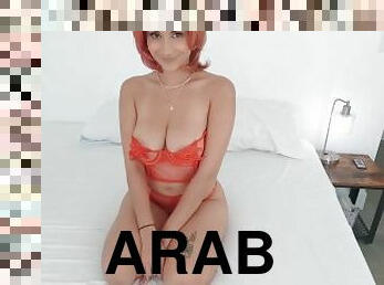 Syrian Pornstar Roxie Sinner Arab Girl with Big Natural Boobs