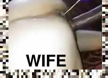 Wife receiving BBC/ Husband films