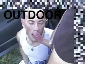 fucked by discret straight gy anonymous in his car in exhib outdoor cruising