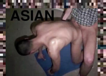 Asian slut tiwnk fucked with spanking sex and bDSM bondage by Greg centuri