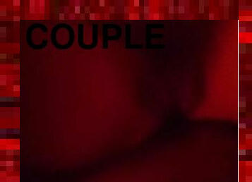 Passionate anal sex with red light