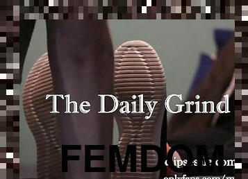 The Daily Grind" Trailer  Miss Chaiyles Dirty Foot Worship, Femdom, Humiliation, Domination