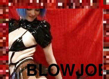 Cyber Bunny GF Dom and Blowjob