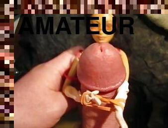 mastürbasyon-masturbation, amatör, üstüneyüzüne-boşalma, oyuncak, yüzle-ilgili, meni, sperm, fetiş, tek-kişilik, oyuncak-bebek