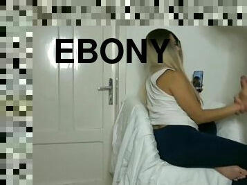 StepBro Fucks Naughty Ebony Latina StepSis And His Horny Wife In The Same Lounge FULL VERSION