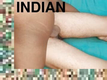 Indian bhabhi cheating his husband and fucked with his boyfriend in oyo hotel room with Hindi Audio1